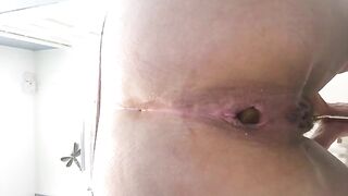 Hot girlfriend piss and poop show