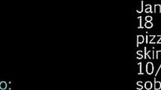 Young hot girl and her sweet round pooping ass