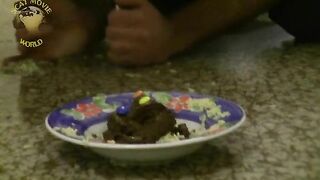 Eat my Almond topping Shit