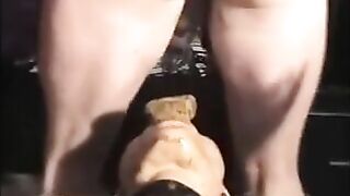 Scat Queen love heavy shit in her mouth