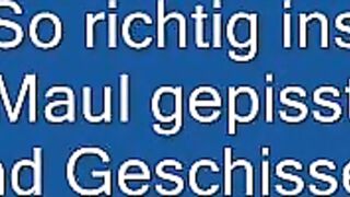 Lady poops for her handsome lover