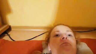 Mature blonde scat wife eating shit