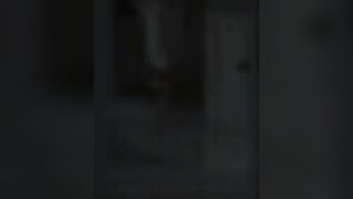 Glamour pose babe poops in the toilet