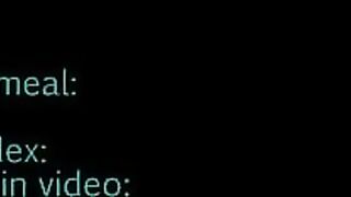 Big booty and fat pussy girl in poop closeup