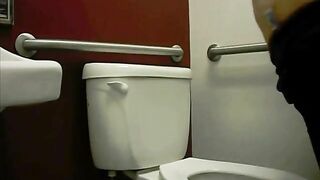 Mature huge ass and big belly lady poops