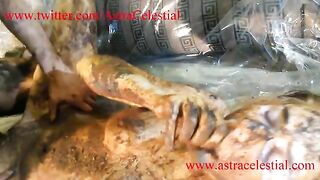 Messy and smearing scat orgy