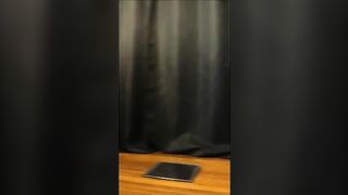 Sweet hot ass brunette girl poops