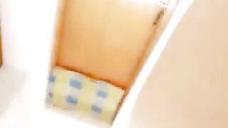 Cute young Asian babe wet pussy and shitting asshole