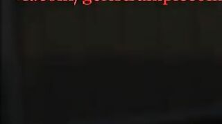 Gorgeous lady pooping in the garden