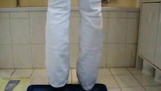 Huge shit in slave mouth