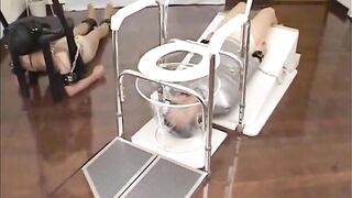 Sweet Japanese lady poops for her slave