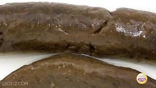 Laying smooth long turds in the squat