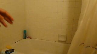 New plastic panties smearing shit