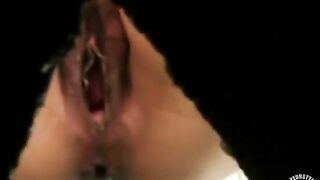 Nice ass squeezes out a poop in spycam