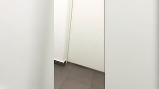 Public Restroom Shit Pose