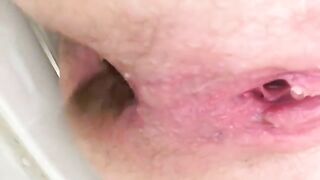 Beautiful juicy pooping asshole