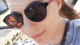 Cute chick and her sexy poop selfie