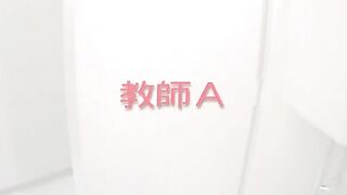 Big booty Japanese teacher poops