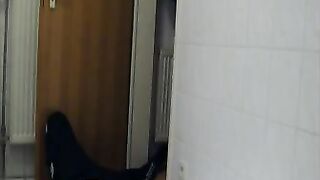 Slave dude and her sexy ass mistress