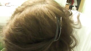 Granny groan and plop