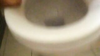 Lady with sexy hot ass poops large load