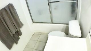 Sweet relief poop from sexy babe