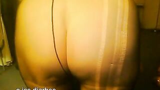 Girl has diarrhea shit