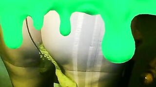 Girl has diarrhea shit