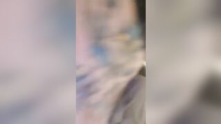 Nerdy milf in glasses poo