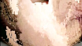 Stunning hot ass girl pooping