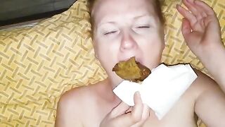 Cocky wife takes shit
