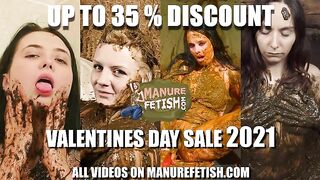 Cow shit and horse dung bathing babes Compilation