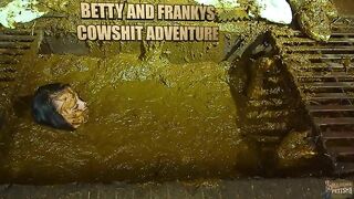 Cow shit and horse dung bathing babes Compilation