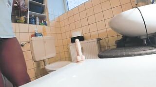 Black ass booty shitting yellow load