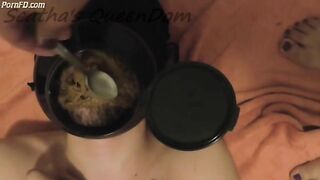 Lovely girlfriend and hot shitty play