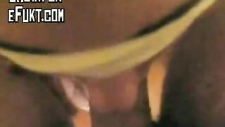 Dude banging seductive wife while she poop