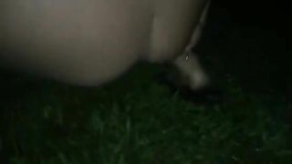 Amateur pissing and pooping video