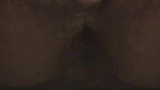 Extreme closeup of asshole pooping