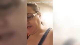 Tattooed mature wife and hot poop