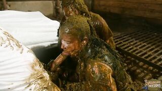 Bettys gangbang in cowshit