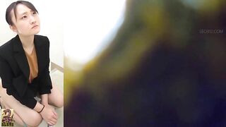 Cute looking Japanese girl pooping tasty load