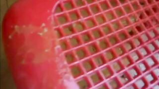 Hot ass girl dropping shit