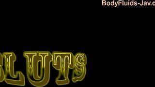 Redhead naughty Japanese girl poops