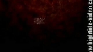 Playing with his piss and poop