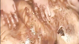 Fat mature wife get fucked and smeared body with shit