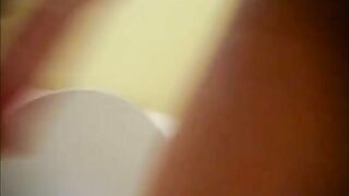 Hot milf shitting hard in the bathroom