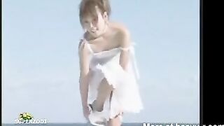 Amateur hot Asian chick public poop