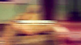 Couple enjoying shit bath