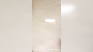 Curvy mistress poops hard