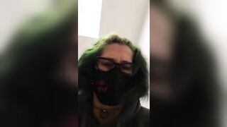 MILF poop thick load